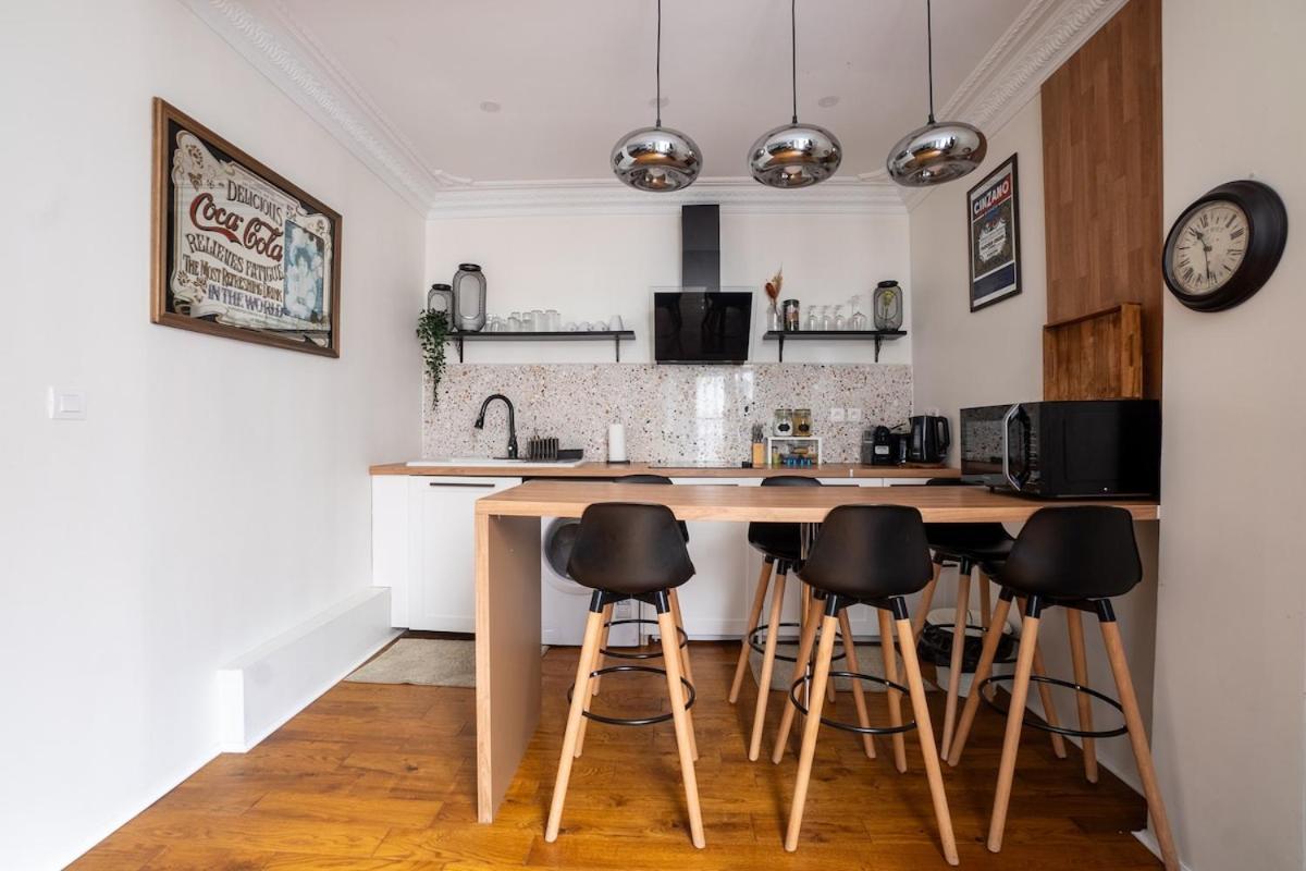Appartement 2 Etages Paris - Metro 9 Grands Boulevards - Folies Bergeres Екстериор снимка