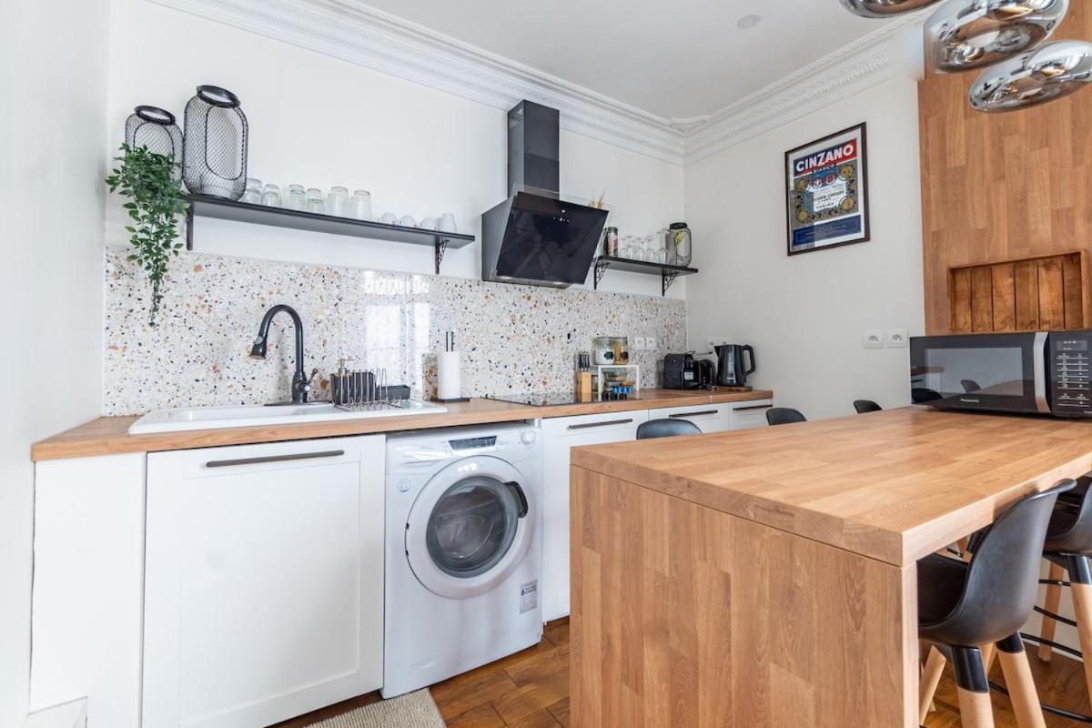 Appartement 2 Etages Paris - Metro 9 Grands Boulevards - Folies Bergeres Екстериор снимка
